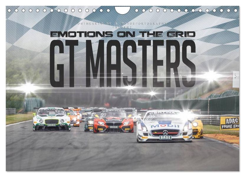 EMOTIONS ON THE GRID - GT Masters (Wandkalender 2027 DIN A4 quer) CALVENDO Monatskalender