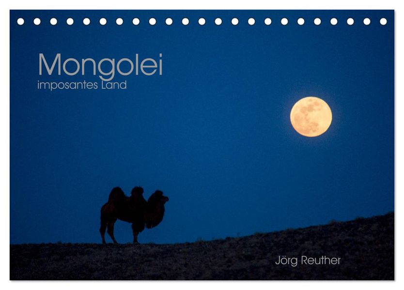 Mongolei - imposantes Land (Tischkalender 2027 DIN A5 quer) CALVENDO Monatskalender
