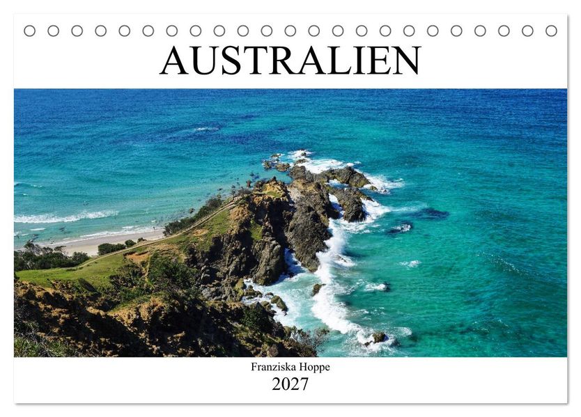 Australien (Tischkalender 2027 DIN A5 quer) CALVENDO Monatskalender