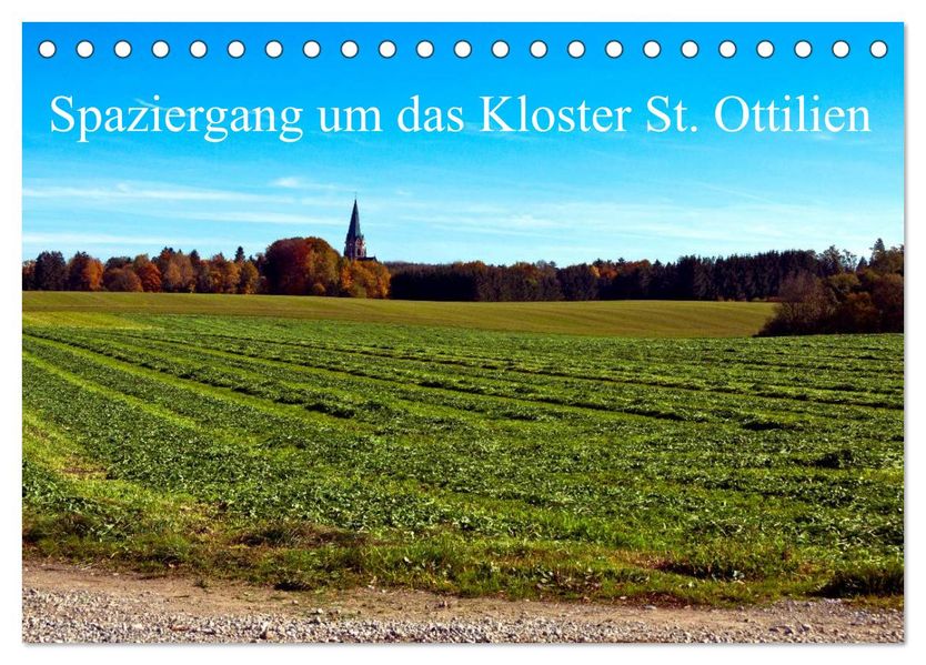 Spaziergang um das Kloster St. Ottilien (Tischkalender 2027 DIN A5 quer) CALVENDO Monatskalender