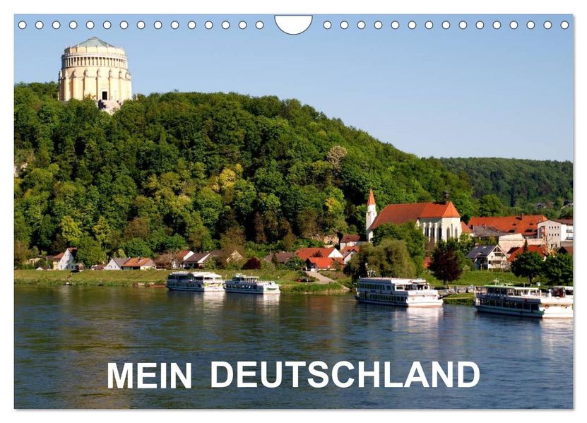 MEIN DEUTSCHLAND (Wandkalender 2027 DIN A4 quer) CALVENDO Monatskalender