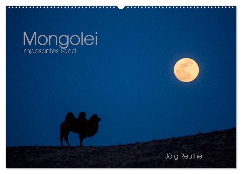 Mongolei - imposantes Land (Wandkalender 2027 DIN A2 quer) CALVENDO Monatskalender