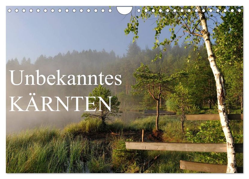 Unbekanntes Kärnten (Wandkalender 2027 DIN A4 quer) CALVENDO Monatskalender