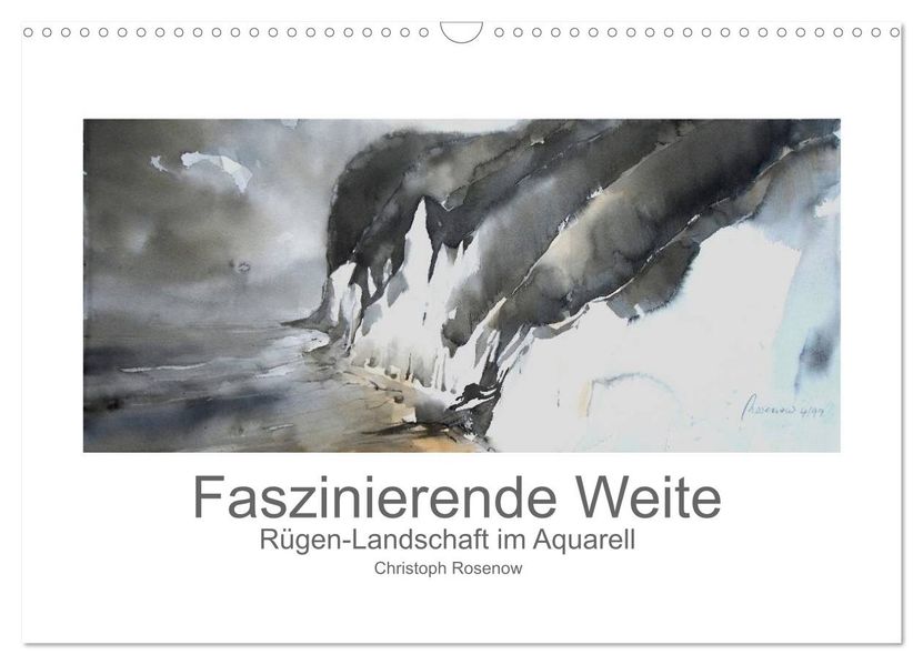 Faszinierende Weite. Rügen-Landschaft im Aquarell (Wandkalender 2027 DIN A3 quer) CALVENDO Monatskalender