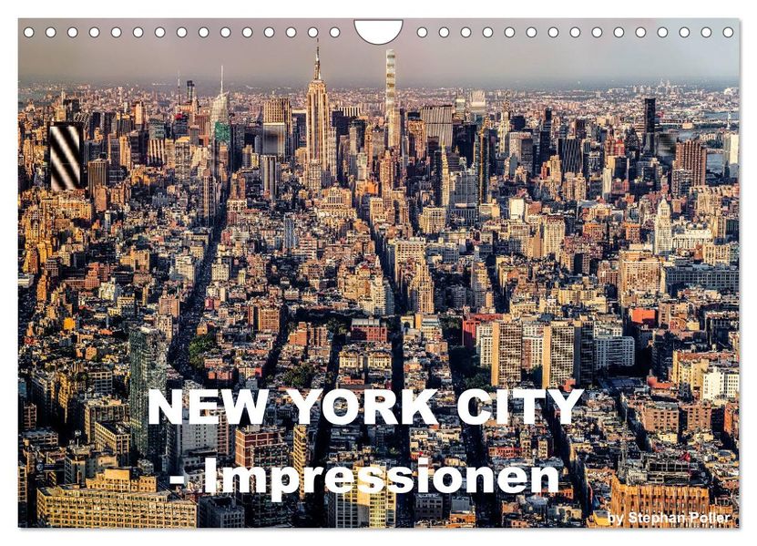 New York City - Impressionen (Wandkalender 2027 DIN A4 quer) CALVENDO Monatskalender