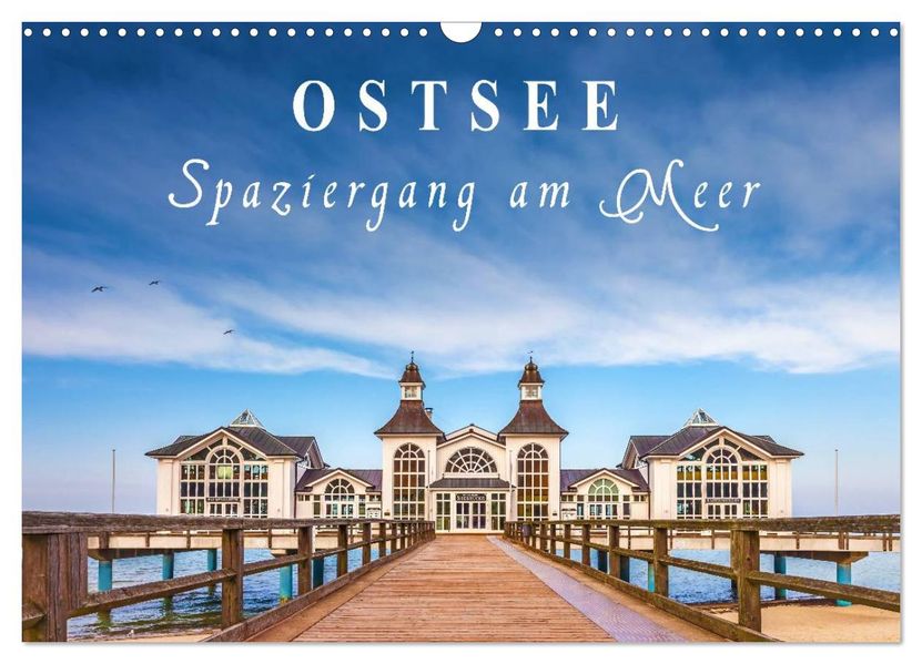 Ostsee - Spaziergang am Meer (Wandkalender 2027 DIN A3 quer) CALVENDO Monatskalender