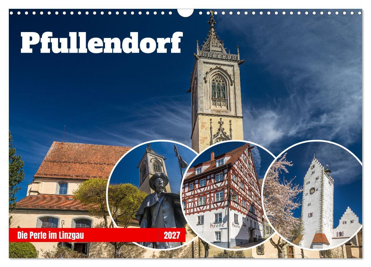 Pfullendorf - die Perle im Linzgau (Wandkalender 2027 DIN A3 quer) CALVENDO Monatskalender