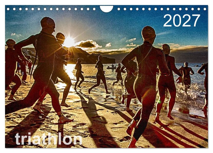 TRIATHLON 2027 (Wandkalender 2027 DIN A4 quer) CALVENDO Monatskalender
