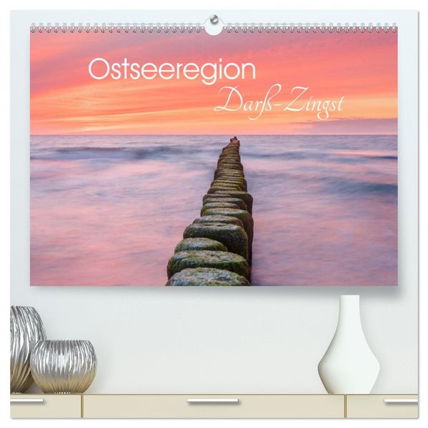 Ostseeregion Darß-Zingst (hochwertiger Premium Wandkalender 2027 DIN A2 quer) Kunstdruck in Hochglanz