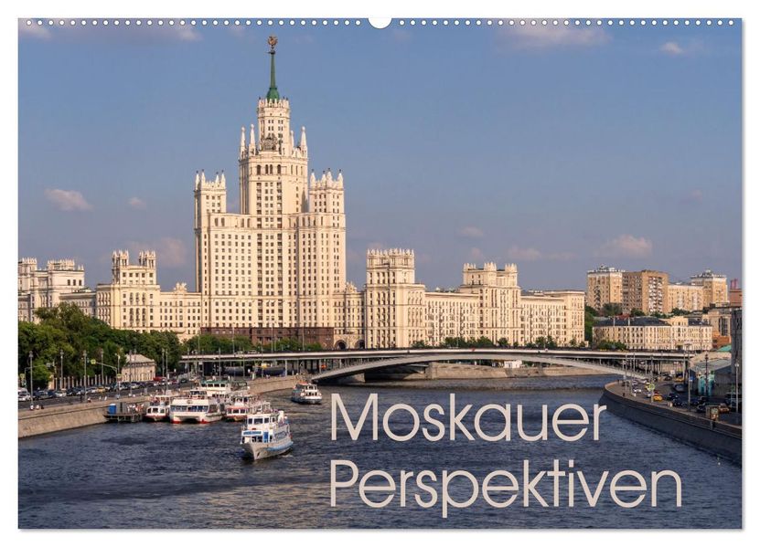Moskauer Perspektiven (Wandkalender 2027 DIN A2 quer) CALVENDO Monatskalender
