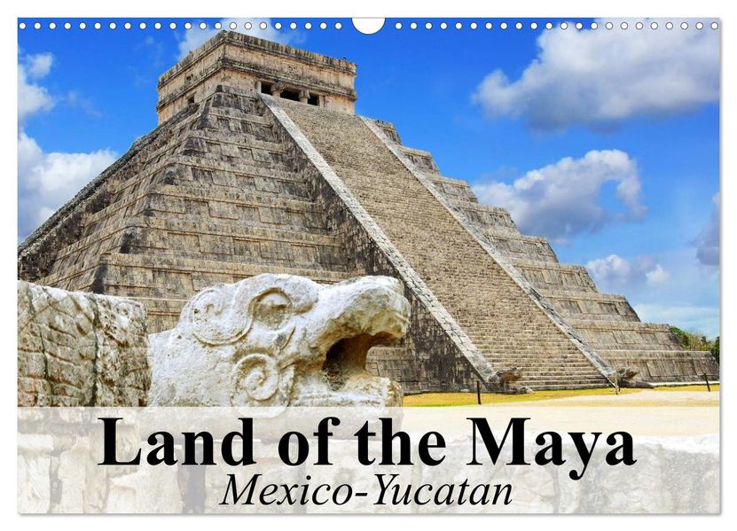 Land of the Maya Mexico-Yucatan (Wall Calendar 2027 DIN A3 landscape) CALVENDO 12 Month Wall Calendar