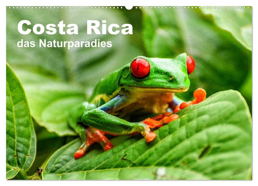 Costa Rica - das Naturparadies (Wandkalender 2027 DIN A2 quer) CALVENDO Monatskalender