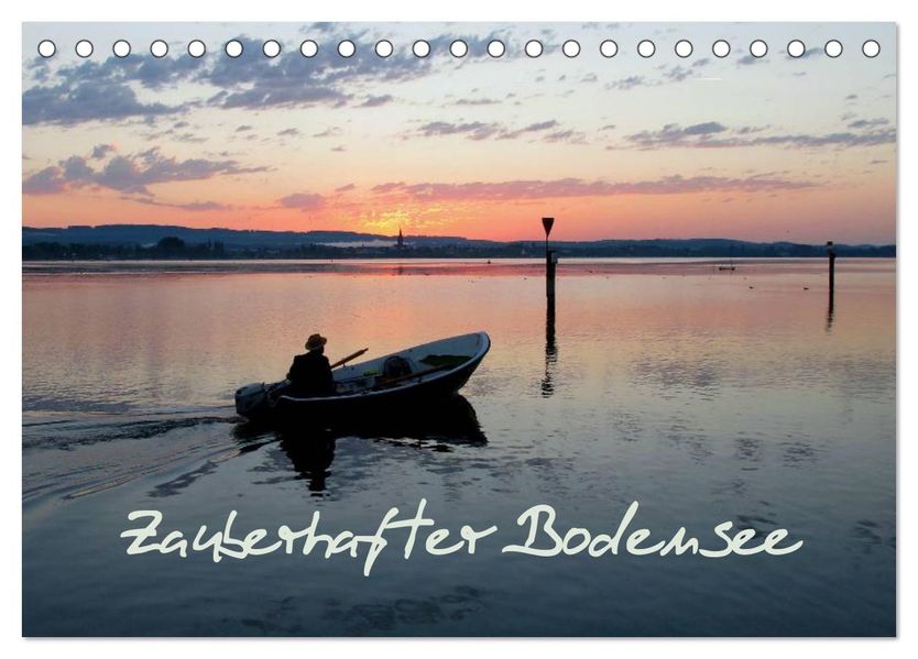 Zauberhafter Bodensee (Tischkalender 2027 DIN A5 quer) CALVENDO Monatskalender