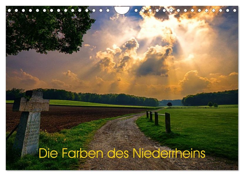 Die Farben des Niederrheins (Wandkalender 2027 DIN A4 quer) CALVENDO Monatskalender