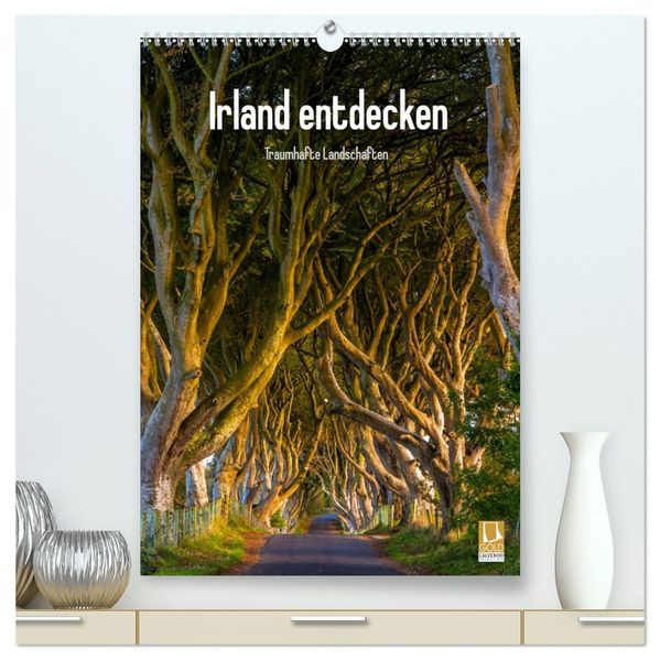 Irland entdecken (hochwertiger Premium Wandkalender 2027 DIN A2 hoch) Kunstdruck in Hochglanz