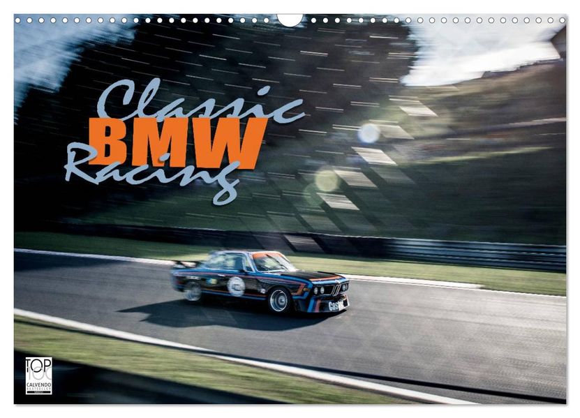 Classic BMW Racing (Wandkalender 2027 DIN A3 quer) CALVENDO Monatskalender