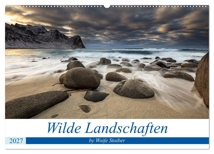 Wilde Landschaften (Wandkalender 2027 DIN A2 quer) CALVENDO Monatskalender
