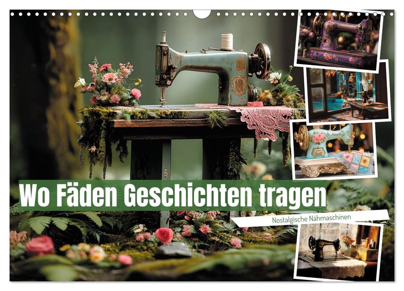 Wo Fäden Geschichten tragen (Wandkalender 2027 DIN A3 quer) CALVENDO Monatskalender