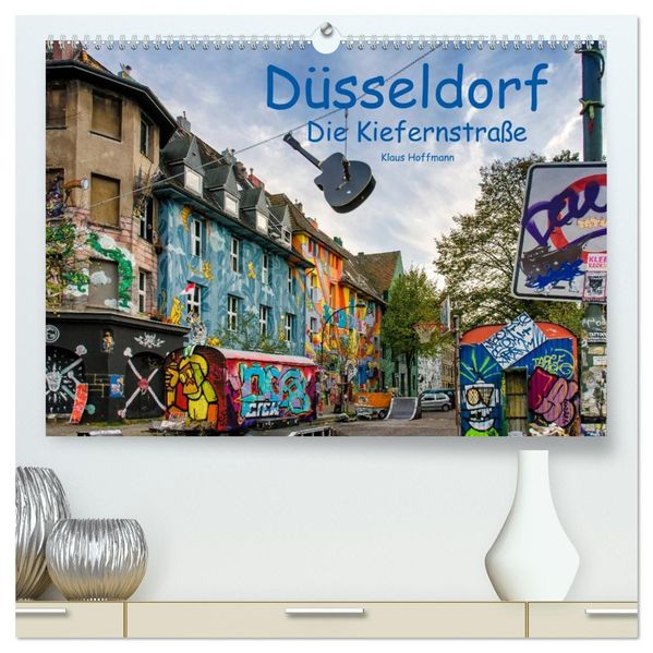 Düsseldorf - Die Kiefernstraße (hochwertiger Premium Wandkalender 2027 DIN A2 quer) Kunstdruck in Hochglanz
