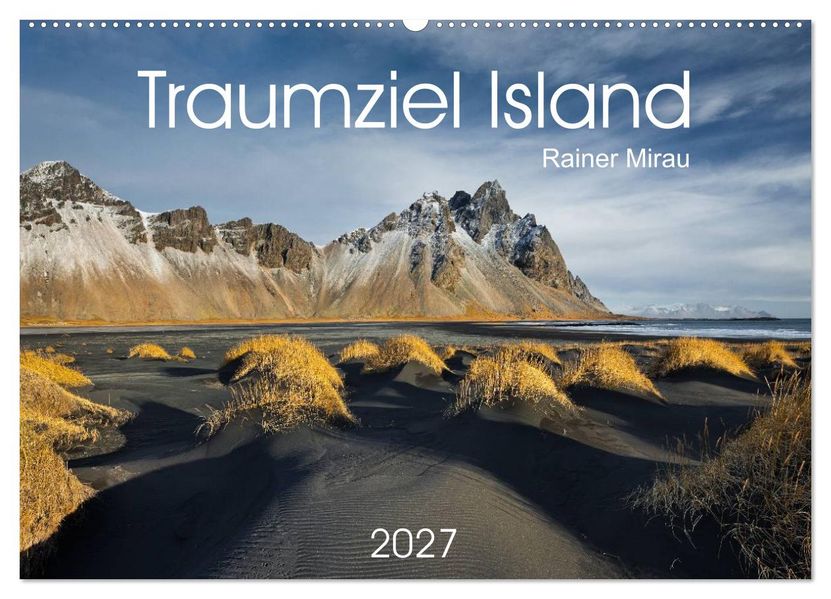 Traumziel Island 2027 (Wandkalender 2027 DIN A2 quer) CALVENDO Monatskalender