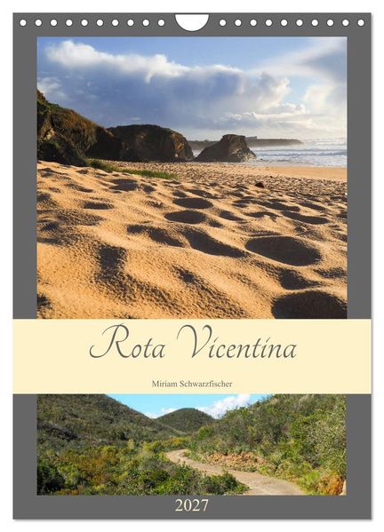 Rota Vicentina (Wandkalender 2027 DIN A4 hoch) CALVENDO Monatskalender