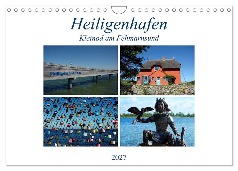 Heiligenhafen - Kleinod am Fehmarnsund (Wandkalender 2027 DIN A4 quer) CALVENDO Monatskalender