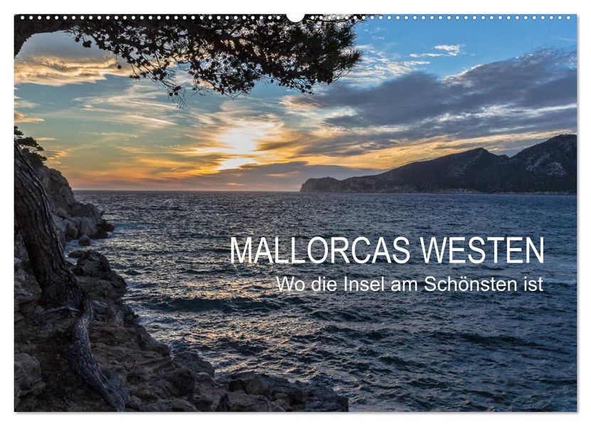 Mallorcas Westen (Wandkalender 2027 DIN A2 quer) CALVENDO Monatskalender