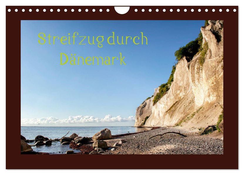 Streifzug durch Dänemark (Wandkalender 2027 DIN A4 quer) CALVENDO Monatskalender