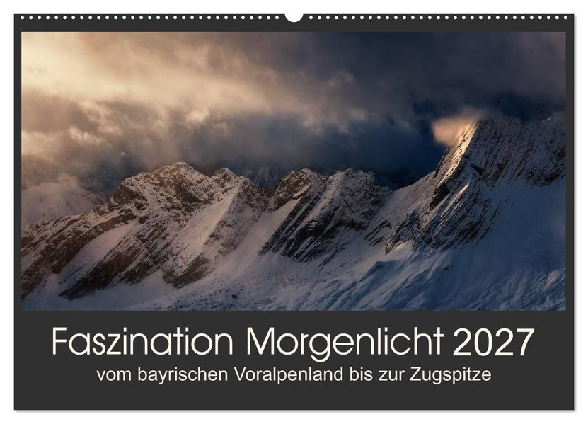Faszination Morgenlicht (Wandkalender 2027 DIN A2 quer) CALVENDO Monatskalender