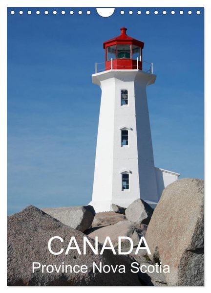 Canada Province Nova Scotia (Wall Calendar 2027 DIN A4 portrait) CALVENDO 12 Month Wall Calendar