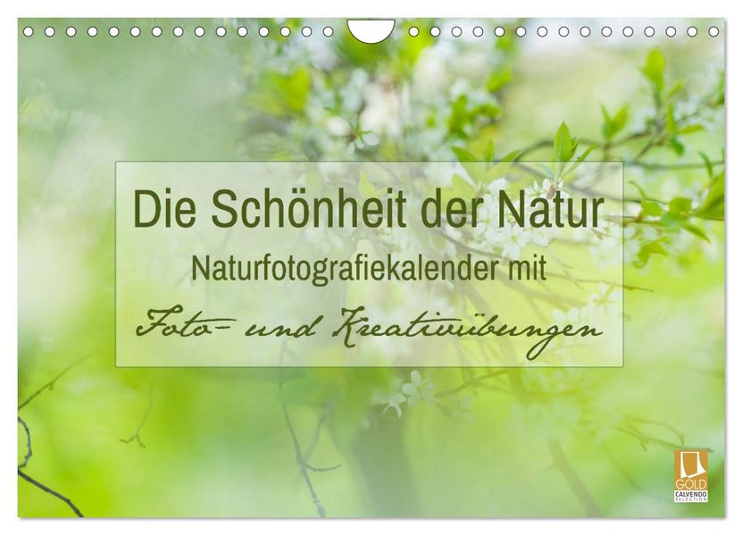 Die Schönheit der Natur - Naturfotografie-Kalender mit Foto- und Kreativübungen (Wandkalender 2027 DIN A4 quer) CALVENDO Monatskalender