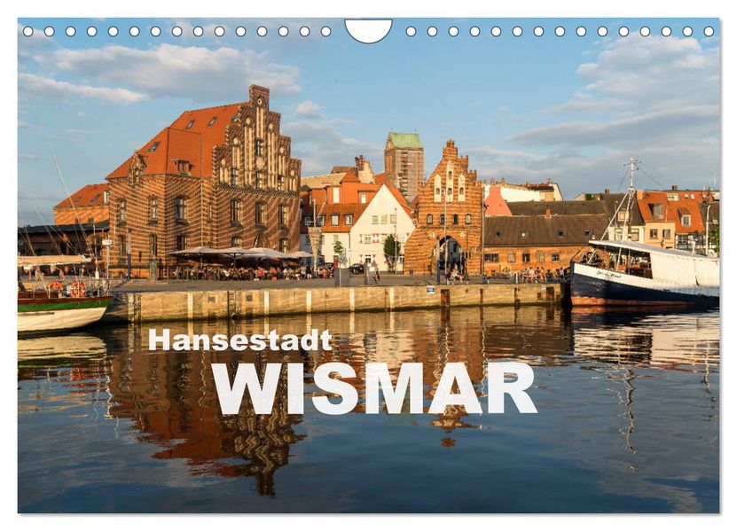 Hansestadt Wismar (Wandkalender 2027 DIN A4 quer) CALVENDO Monatskalender