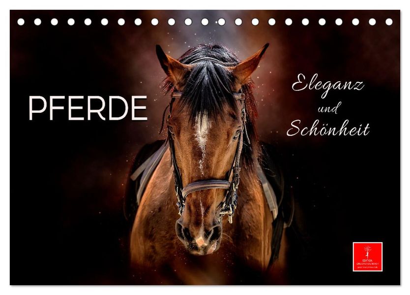 Eleganz und Schönheit - Pferde (Tischkalender 2027 DIN A5 quer) CALVENDO Monatskalender