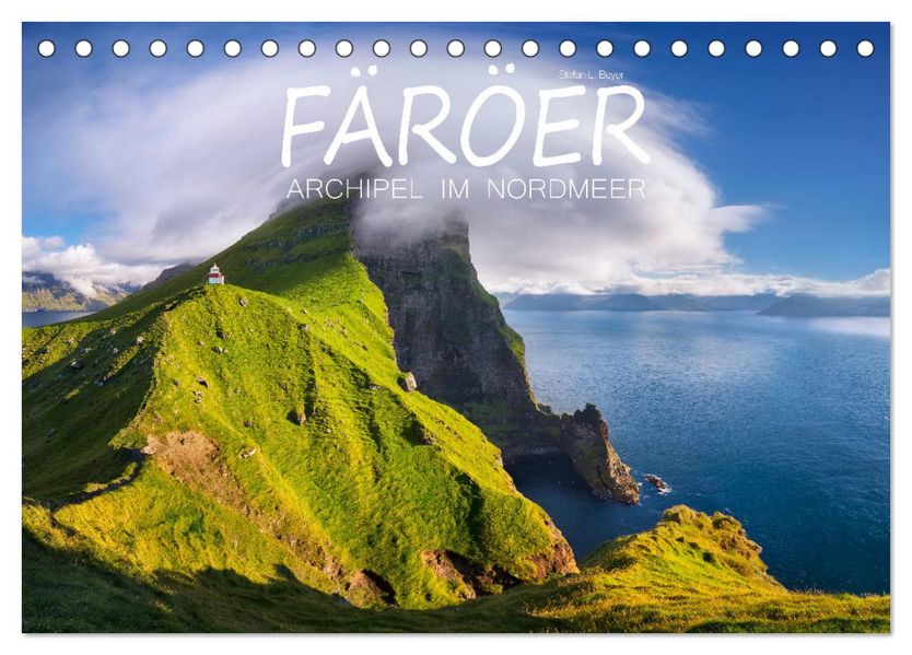 Färöer - Archipel im Nordmeer (Tischkalender 2027 DIN A5 quer) CALVENDO Monatskalender