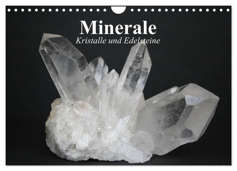 Minerale. Kristalle und Edelsteine (Wandkalender 2027 DIN A4 quer) CALVENDO Monatskalender