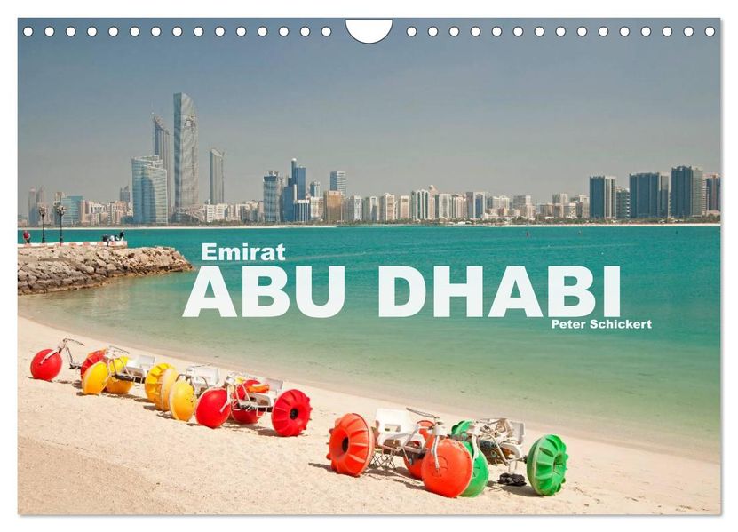 Emirat Abu Dhabi (Wandkalender 2027 DIN A4 quer) CALVENDO Monatskalender