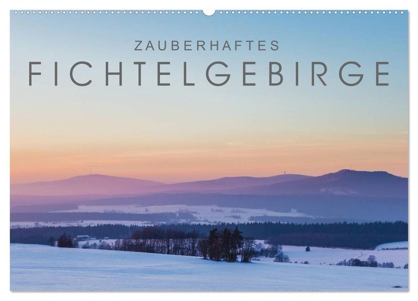 Zauberhaftes Fichtelgebirge (Wandkalender 2027 DIN A2 quer) CALVENDO Monatskalender
