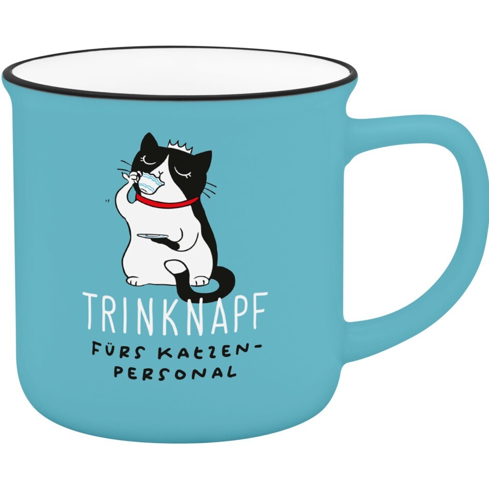 Becher Catboss 'Katzenpersonal