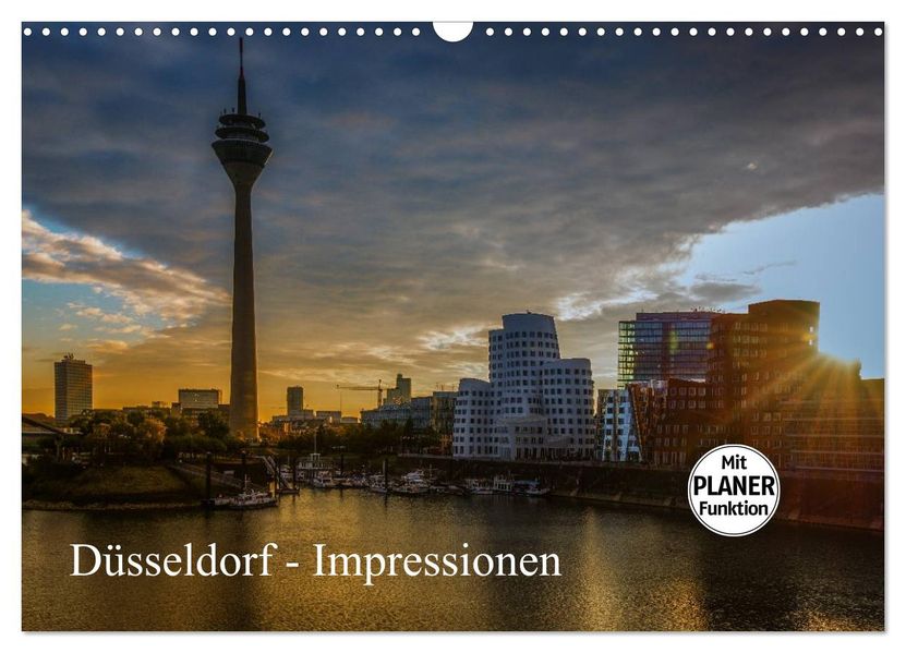 Düsseldorf - Impressionen (Wandkalender 2027 DIN A3 quer) CALVENDO Monatskalender