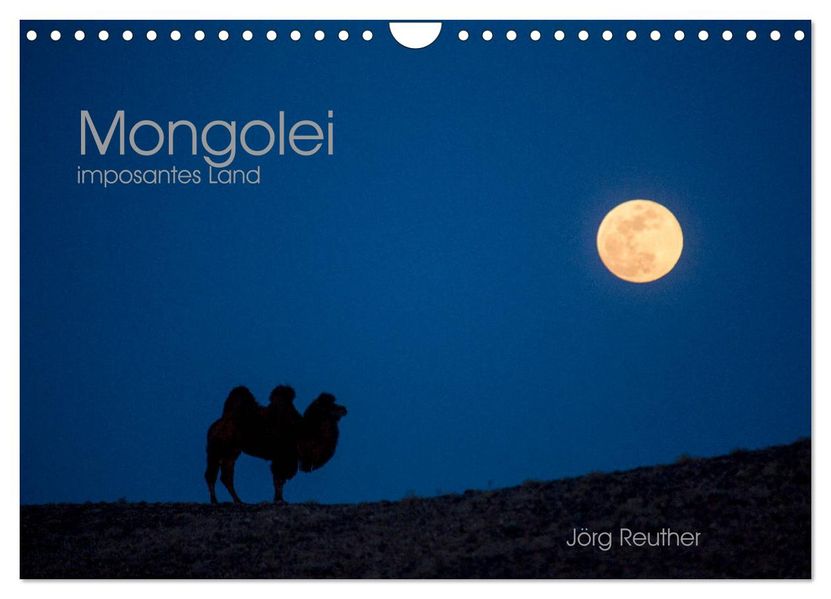 Mongolei - imposantes Land (Wandkalender 2027 DIN A4 quer) CALVENDO Monatskalender