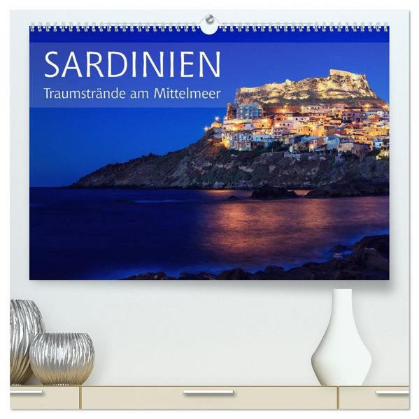 Sardinien - Traumstrände am Mittelmeer (hochwertiger Premium Wandkalender 2027 DIN A2 quer) Kunstdruck in Hochglanz