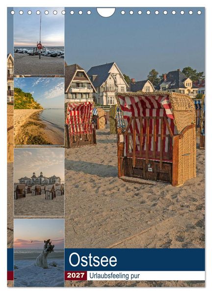 Ostsee. Urlaubsfeeling pur (Wandkalender 2027 DIN A4 hoch) CALVENDO Monatskalender