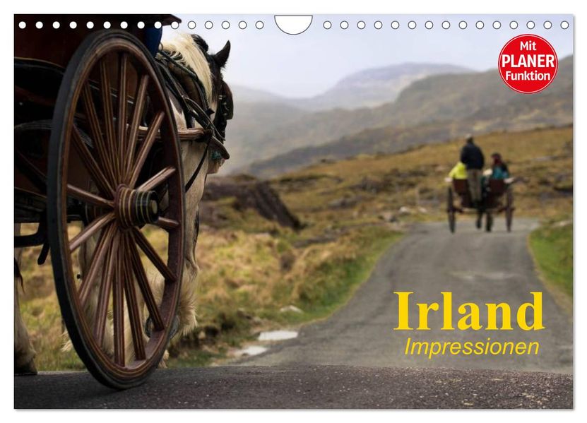 Irland. Impressionen (Wandkalender 2027 DIN A4 quer) CALVENDO Monatskalender