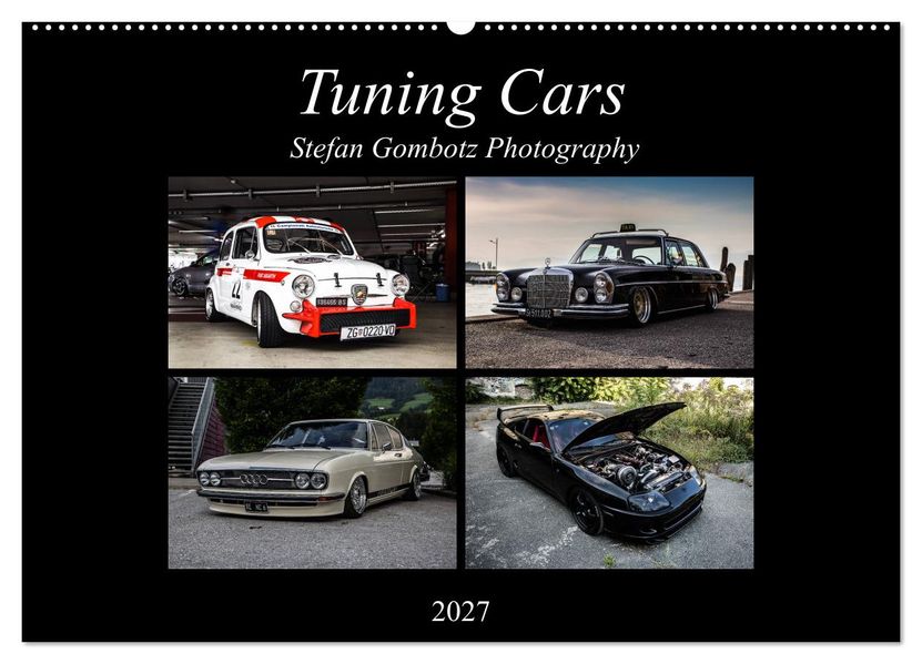 Tuning Cars (Wandkalender 2027 DIN A2 quer) CALVENDO Monatskalender