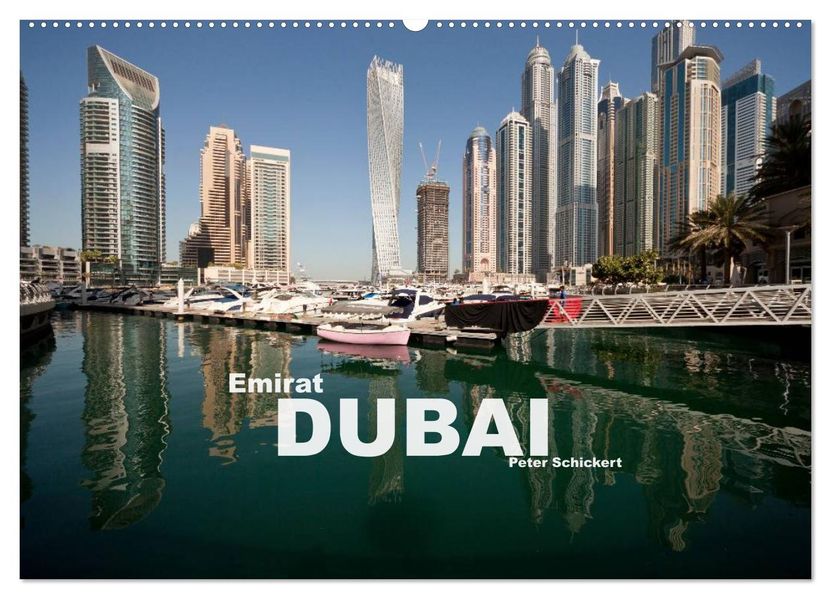 Emirat Dubai (Wandkalender 2027 DIN A2 quer) CALVENDO Monatskalender