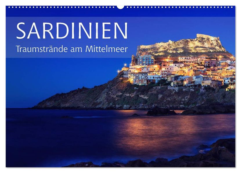 Sardinien - Traumstrände am Mittelmeer (Wandkalender 2027 DIN A2 quer) CALVENDO Monatskalender