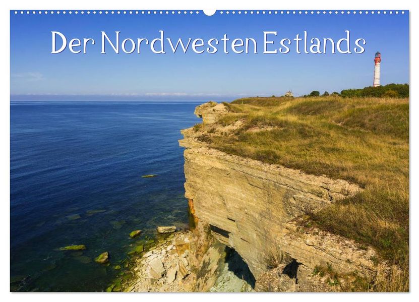 Der Nordwesten Estlands (Wandkalender 2027 DIN A2 quer) CALVENDO Monatskalender