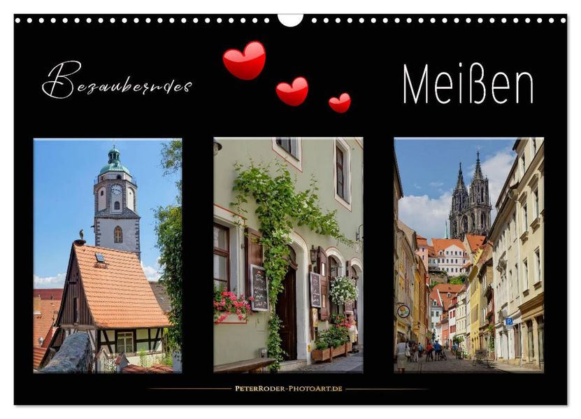 Bezauberndes Meißen (Wandkalender 2027 DIN A3 quer) CALVENDO Monatskalender