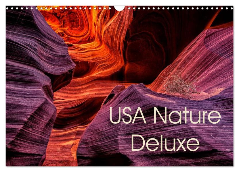 USA Nature Deluxe (Wall Calendar 2027 DIN A3 landscape) CALVENDO 12 Month Wall Calendar
