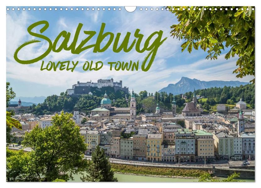 SALZBURG Lovely Old Town (Wall Calendar 2027 DIN A3 landscape) CALVENDO 12 Month Wall Calendar